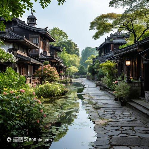古典园林中的山水诗意